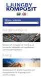 Mobile Screenshot of ljungbykomposit.se